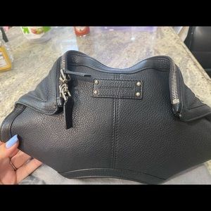 Alexander McQueen De Manita clutch black